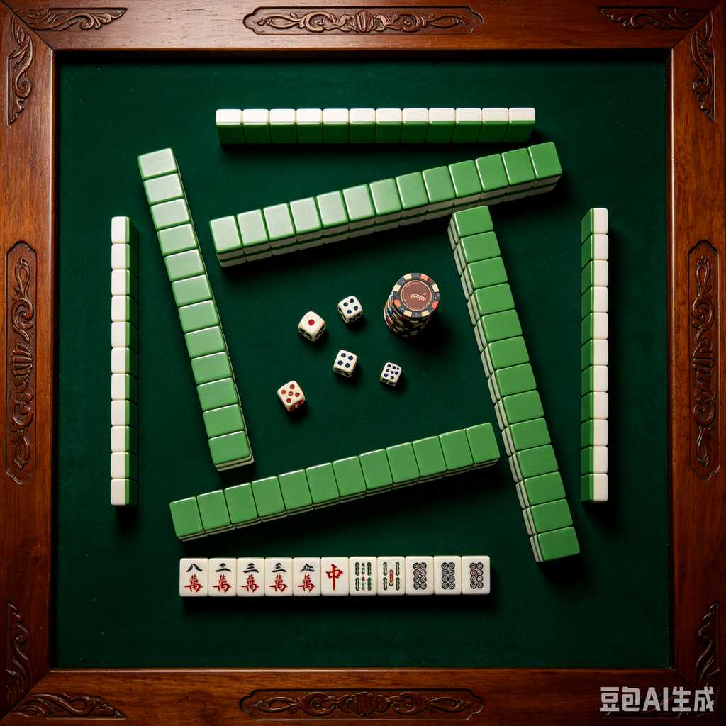 wood mahjong tiles