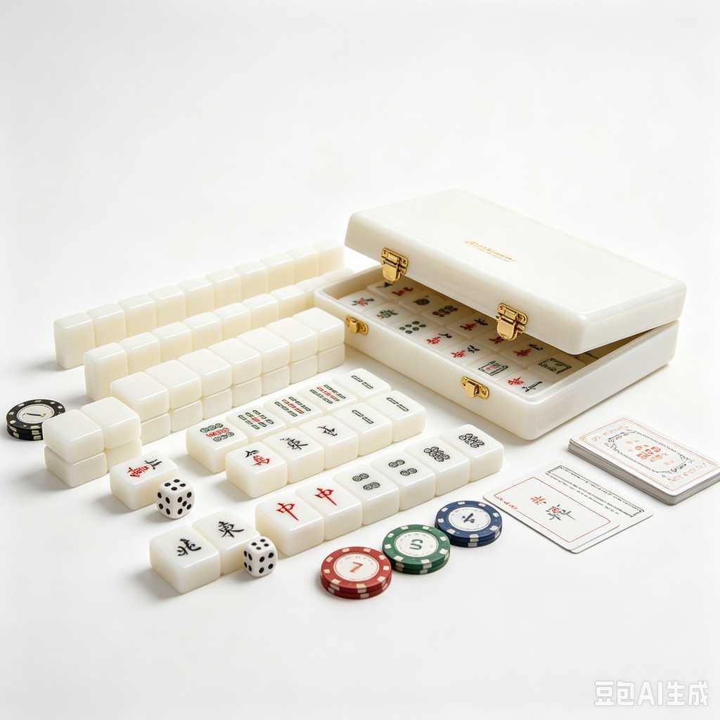 gloss finish mahjong tiles
